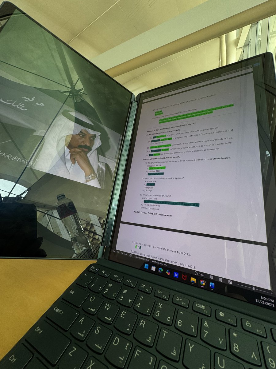 kl7ls's tweet image. مذاكرة آخر فاينل