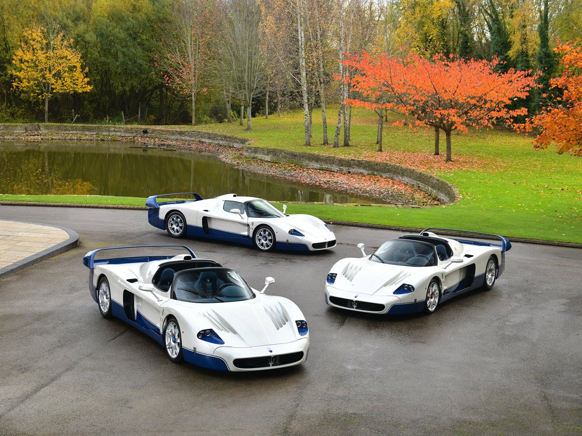 Raising our MC12 game!

One is already sold, one has been launched for sale this evening and the other must be a keeper as I just love these cars and my gut tells me the values are going to really rise over the next 5 years…

#Maserati #MC12 #TripleThreat #ThreeOfAKind #THJ