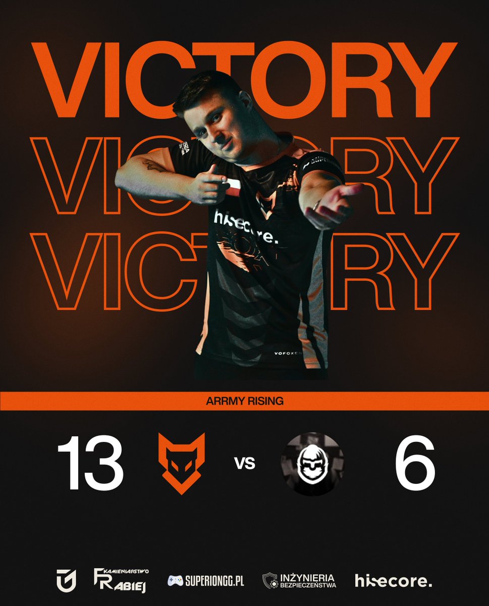 🔥 RESULT | MAIN 🔥
Wracamy na dobre tory, wygrywając kolejny mecz <a href="/ARRMYgg/">arrMY</a> RISING! 💪🎮
🆚 <a href="/Hussarsgg/">Hussars</a>

🗺️ Nuke: 13 - 6
📊 Bilans: 5 - 4
🧠ROSTER:🧠

<a href="/Ch4mE1EoN/">Maciej Miller</a>
<a href="/JeykeS_/">Jakub Świderek</a>
<a href="/Szut1_/">Kacper</a>
<a href="/Stichu99/">Stich</a>
<a href="/playerekEZ/">playerekEZ</a>
Walczymy dalej - LET’S GO! 🔥🦊