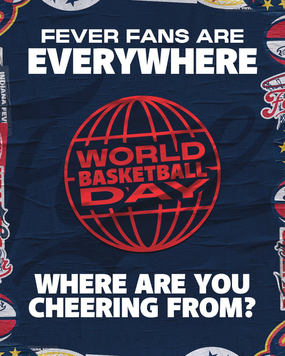 Fever fans are everywhere 🌍🔥

where are you cheering from? drop your country or city 👇

#WorldBasketballDay