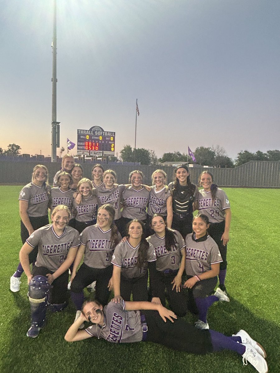 ThrallSoftball's tweet photo. 19 days from Today, your Thrall Tigerettes hit the Field and start the 2026 Softball Season! SIC ‘EM https://t.co/UczcpN4IF0