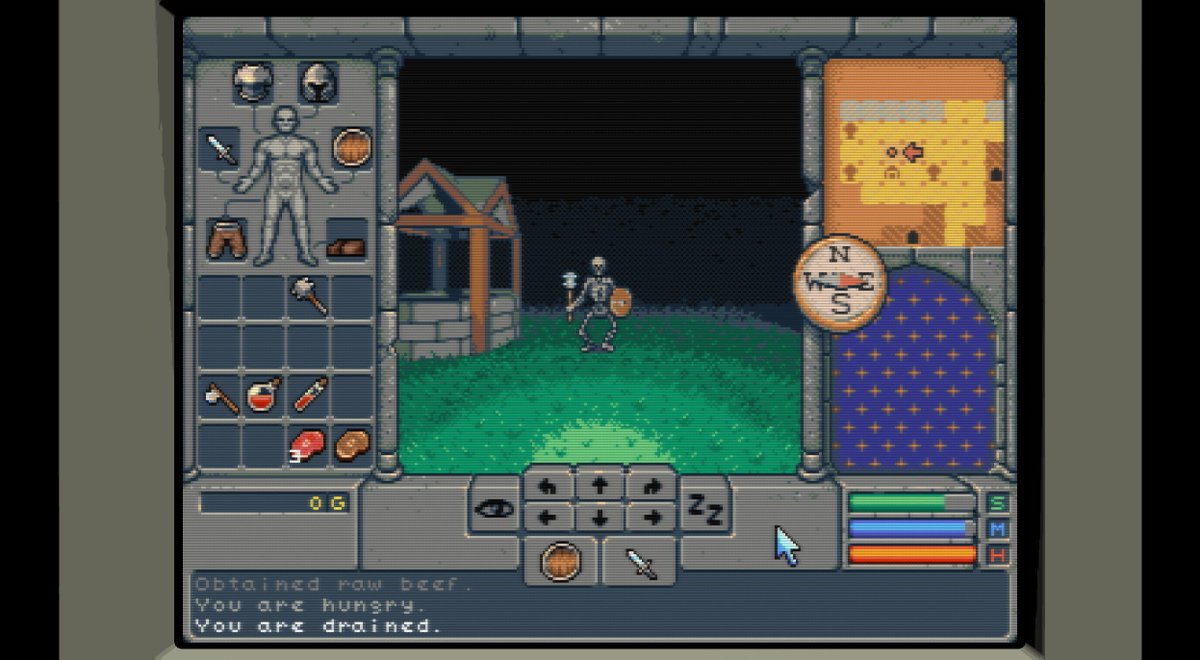 Reorganized UI a bit.

#gamedev #indiegame #pixelart #dungeoncrawler
