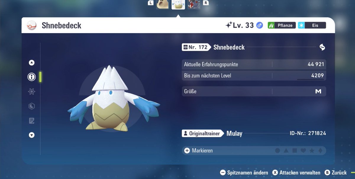 Mulay91's tweet image. Mal wieder ein Random Shiny! #PokemonLegendZA