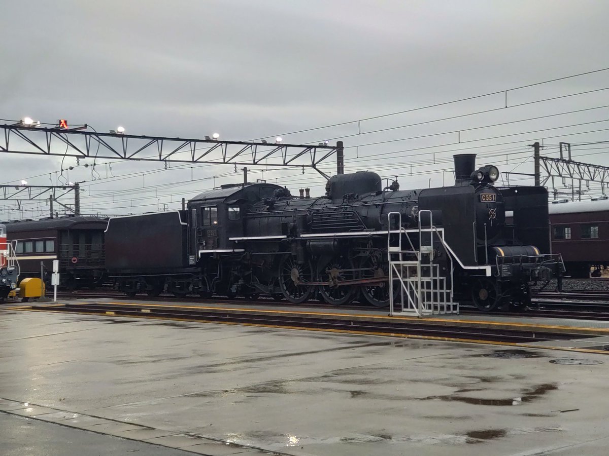 京都鉄道博物館、C551。