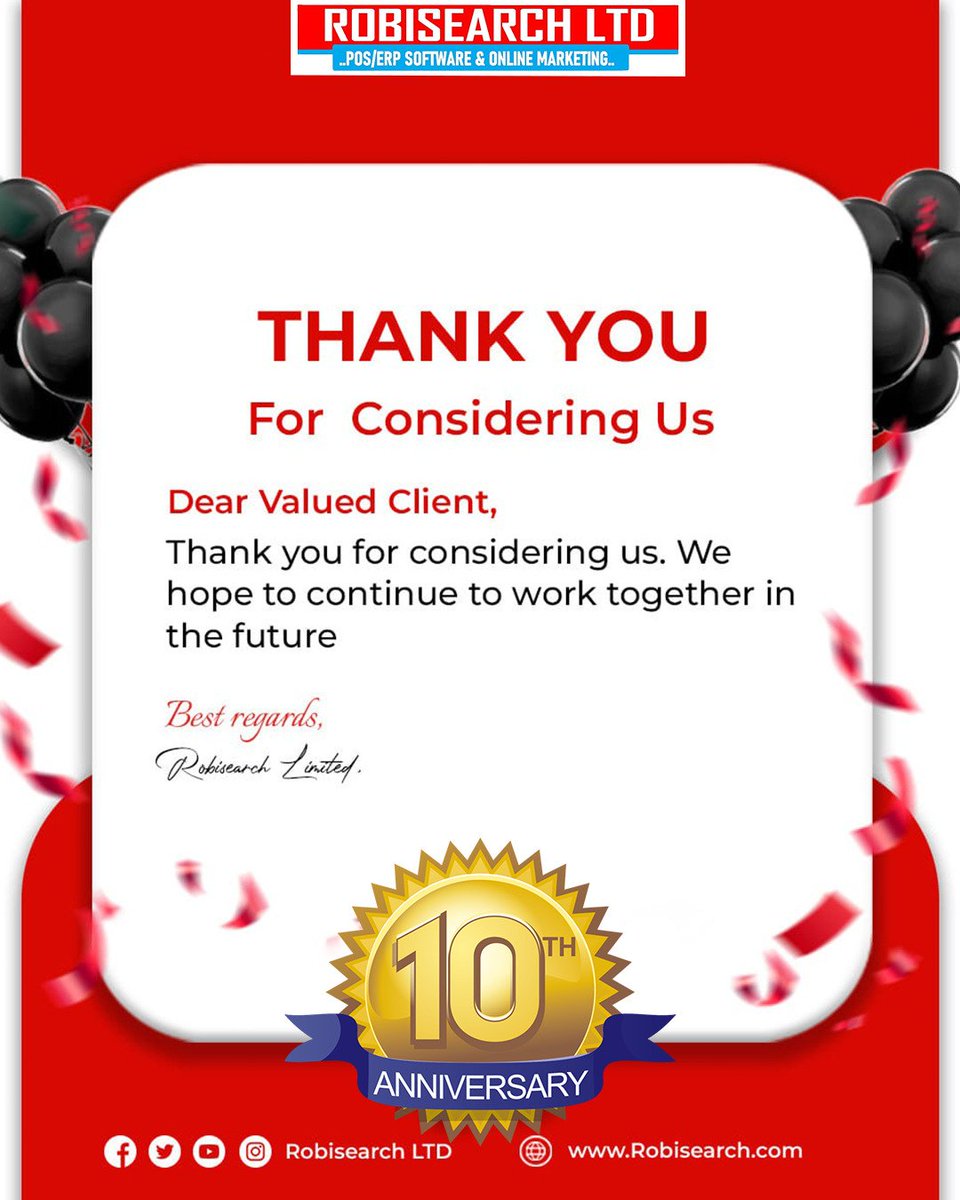 base10_'s tweet photo. This celebration is about gratitude growth and giving back. We appreciate every business and individual we have worked with over the last decade. Enjoy a special 50 percent discount on all software today only. #RobisearchDecemberDeals https://t.co/ay11eY78lG