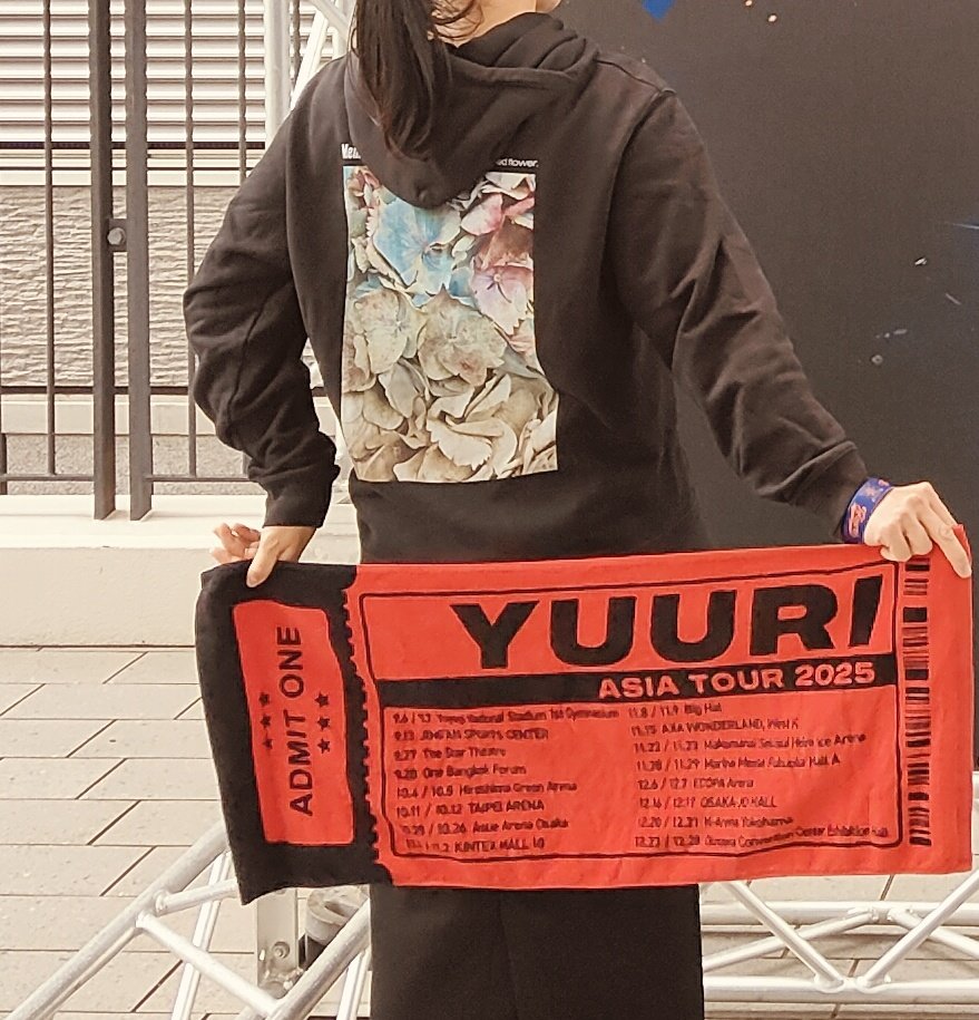 【ちえ】優里　ドライフラワー　パーカー ドライフラワーパーカー - 優里 Official Goods Store