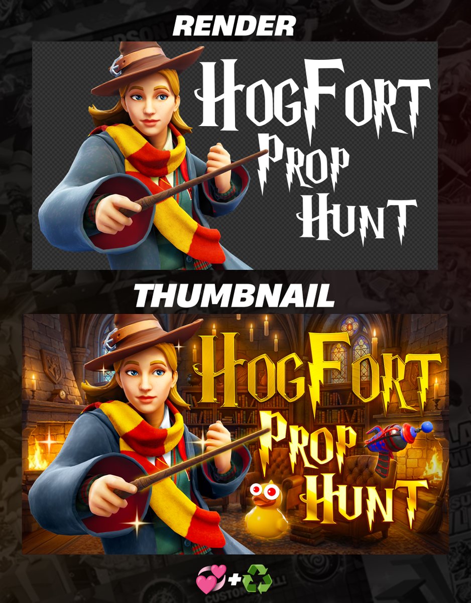 Creative Map Thumbnail 🪄

I would like to work more with Prop Hunt Thumbs, DM

#FortniteArt