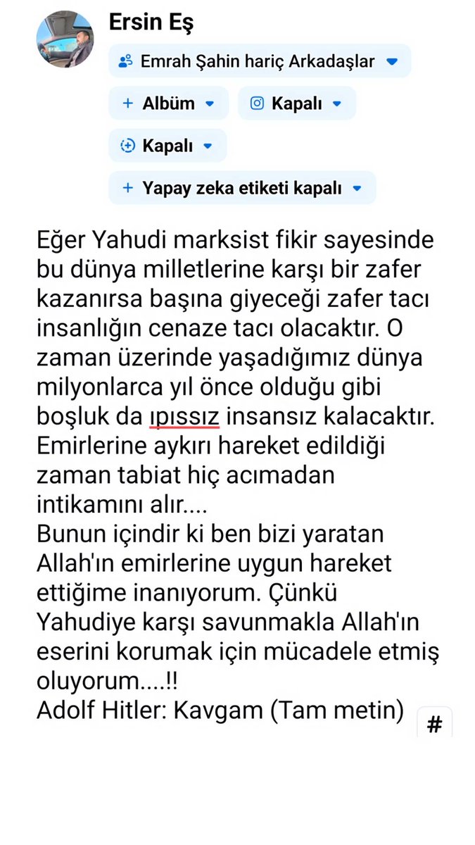 🇹🇷ERSİN EŞ🇹🇷 (@ersines2) on Twitter photo 