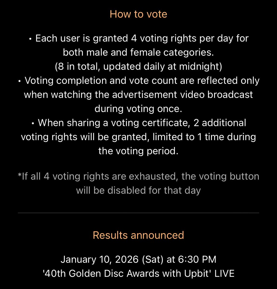 ENGENEs, #ENHYPEN is nominated here. Voting will start today at 12:00 PM KST and will end on January 5, 2026. Take note that we only have 15 days for this voting! Please inform your co-engenes regarding this poll 🙏🏻

🔗: global.prizm.co.kr/story/gda25