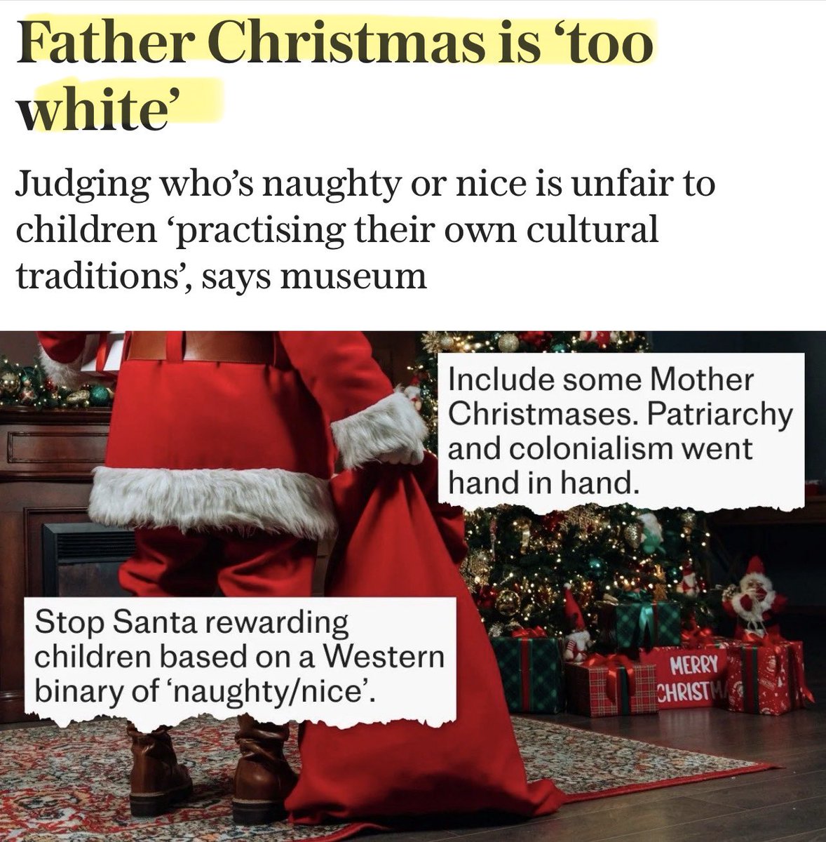 Artemisfornow's tweet image. I am so sick of this shit!

It’s racist and it’s damaging millions of ordinary people just trying to live a good life and enjoy their traditions.

Anti white everything isn’t a fun game or an academic exercise and it would NEVER be acceptable to any other race or culture.

It’s…