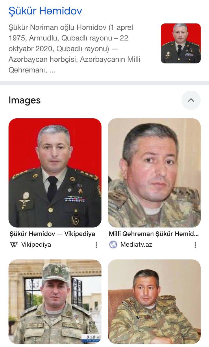 Bu gün Şükür Həmidovu tanıyırsınızmı  dedilər. 
Xatırlamadım…
Burada da dursun bir daha unutmayım