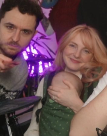 lizzie looks so good and joel is there too i guess