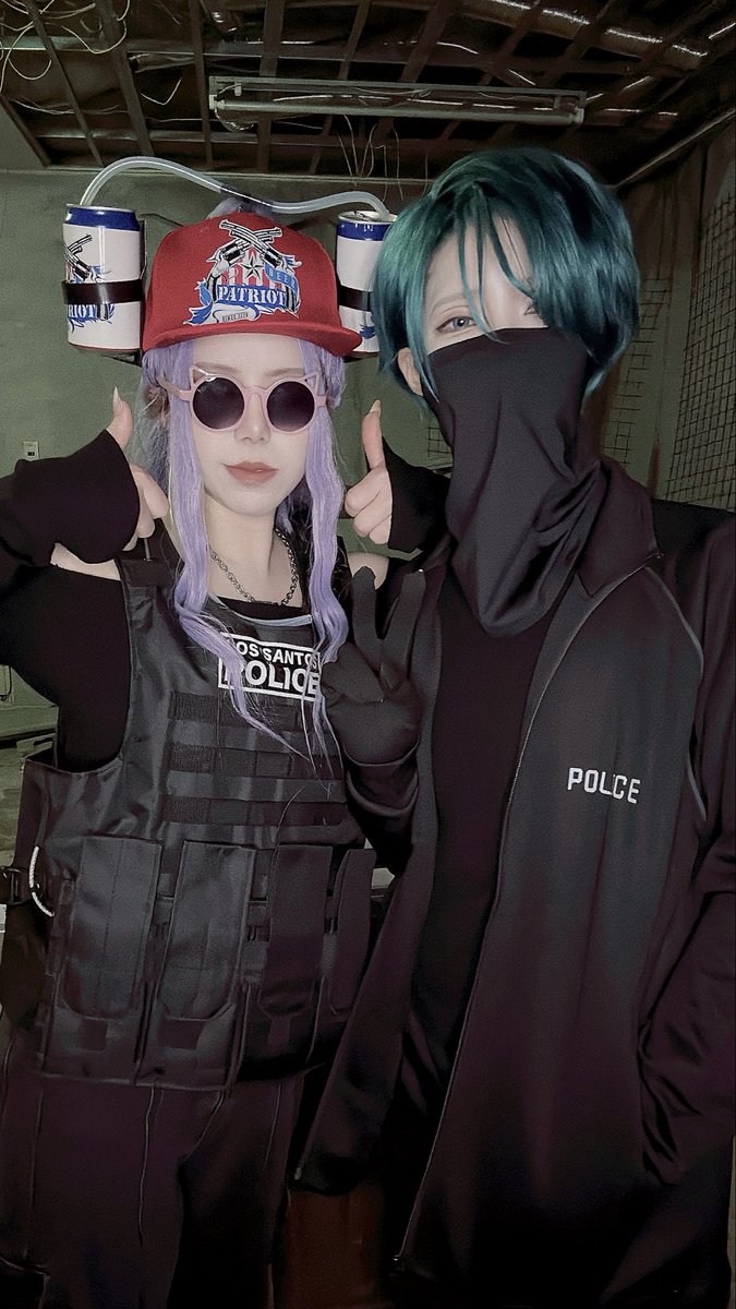 ※ゲーム内衣装 コスプレ🍨🍥
メロ男と併せしてきたよ~😍衣装間に合ってよかった(また⁉️😡)

#にくきゅうに行ってきました