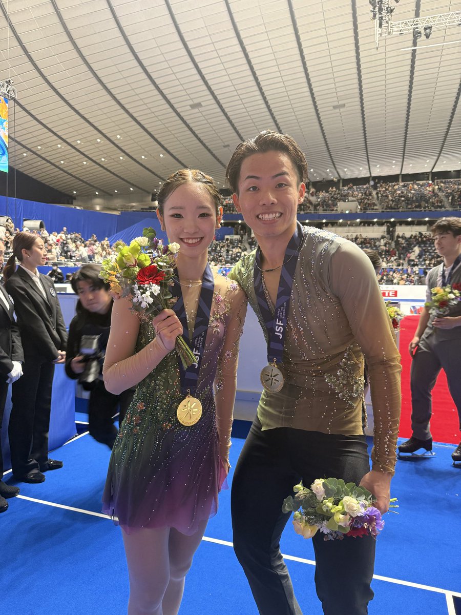 skatingjapan's tweet image. 第94回全日本フィギュアスケート選手権大会が終了しました
たくさんのご来場、温かいご声援ありがとうございました
大会の詳しい結果はこちら
jsfresults.com/National/2025-…