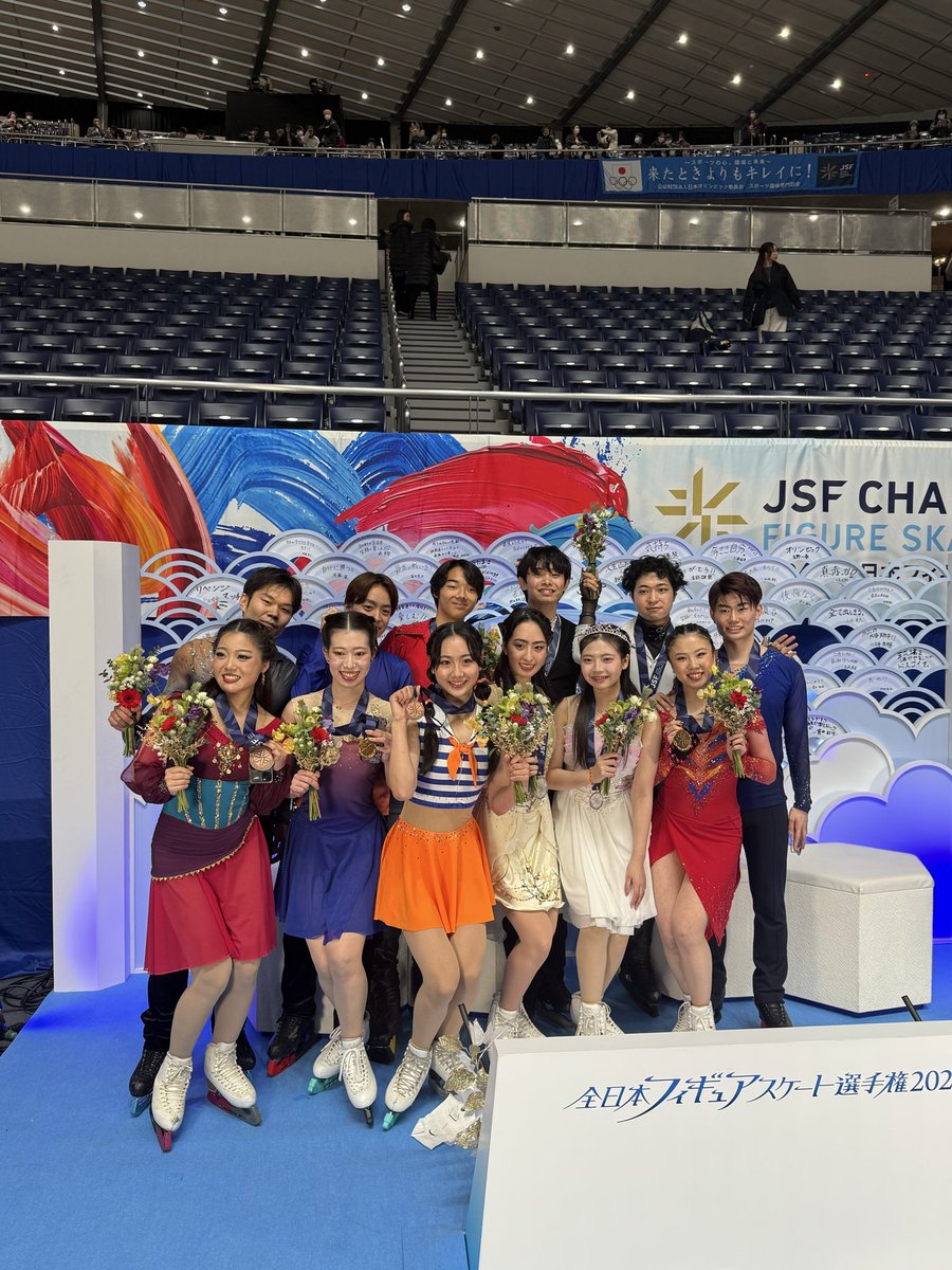 skatingjapan's tweet image. 第94回全日本フィギュアスケート選手権大会が終了しました
たくさんのご来場、温かいご声援ありがとうございました
大会の詳しい結果はこちら
jsfresults.com/National/2025-…