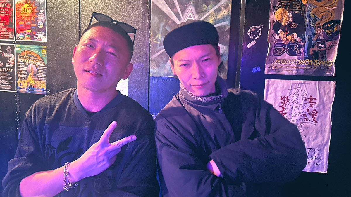 pLRayer's tweet image. TARO SOUL in the Triangle Osaka!! @TAROSOUL 久々お会いできて感謝です