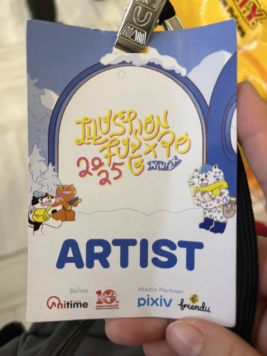 บ๊ายบาย #IFEXPOWINTER25 

ขอบคุณสำหรับการสนับสนุนของทุกๆ ท่านนะคะ

ออกงานสองวันสนุกมาก งานนี้เป็นการออกร้านครั้งสุดท้ายของปีนี้แล้วค่า แล้วเจอกันใหม่ปีหน้าน้า~

ขอให้มีความสุขกับการใช้คีย์บอร์ดสวยๆ ทุกวันค่ะ🫶🏻