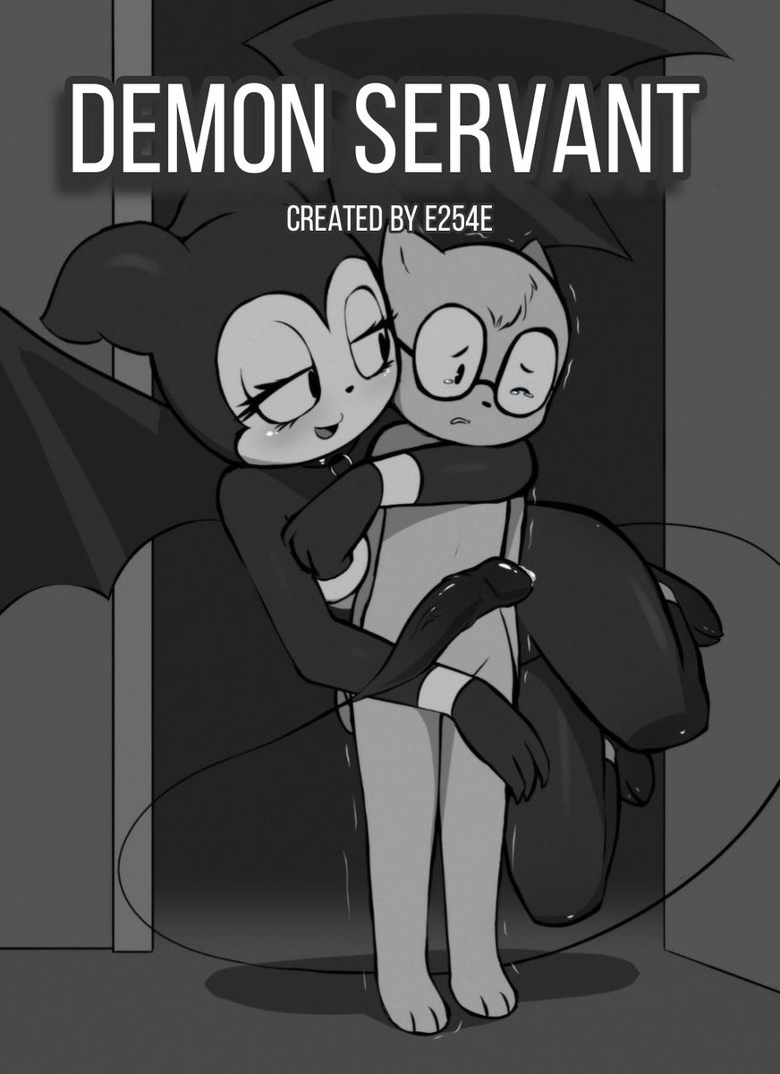 e254e_Chinese's tweet photo. 恶魔仆从（Demon servant）

感觉是Erick的第一个短篇漫画，有完整连贯的剧情，而且有24张图，在此之前出的漫画都是一两张，最多五六张的

原作者其实没有给这部漫画制作封面，所以我从原漫画里截取了一个分镜，打上字幕做成了封面

接下来本账号会为你呈现本漫画的所有内容 https://t.co/5nUxRKUCxP