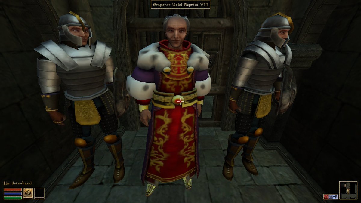 Some_stranger's tweet image. It appears I am actually doing #oblivion in #morrowind