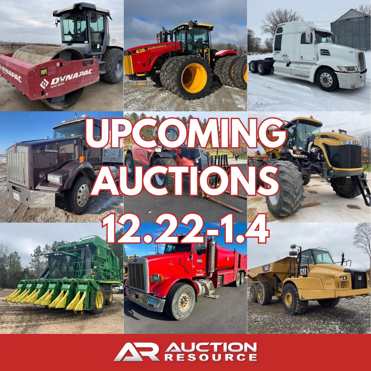 AuctionResource's tweet image. We've got all your equipment needs! Head to AuctionResource.com to browse the catalog for upcoming auctions.