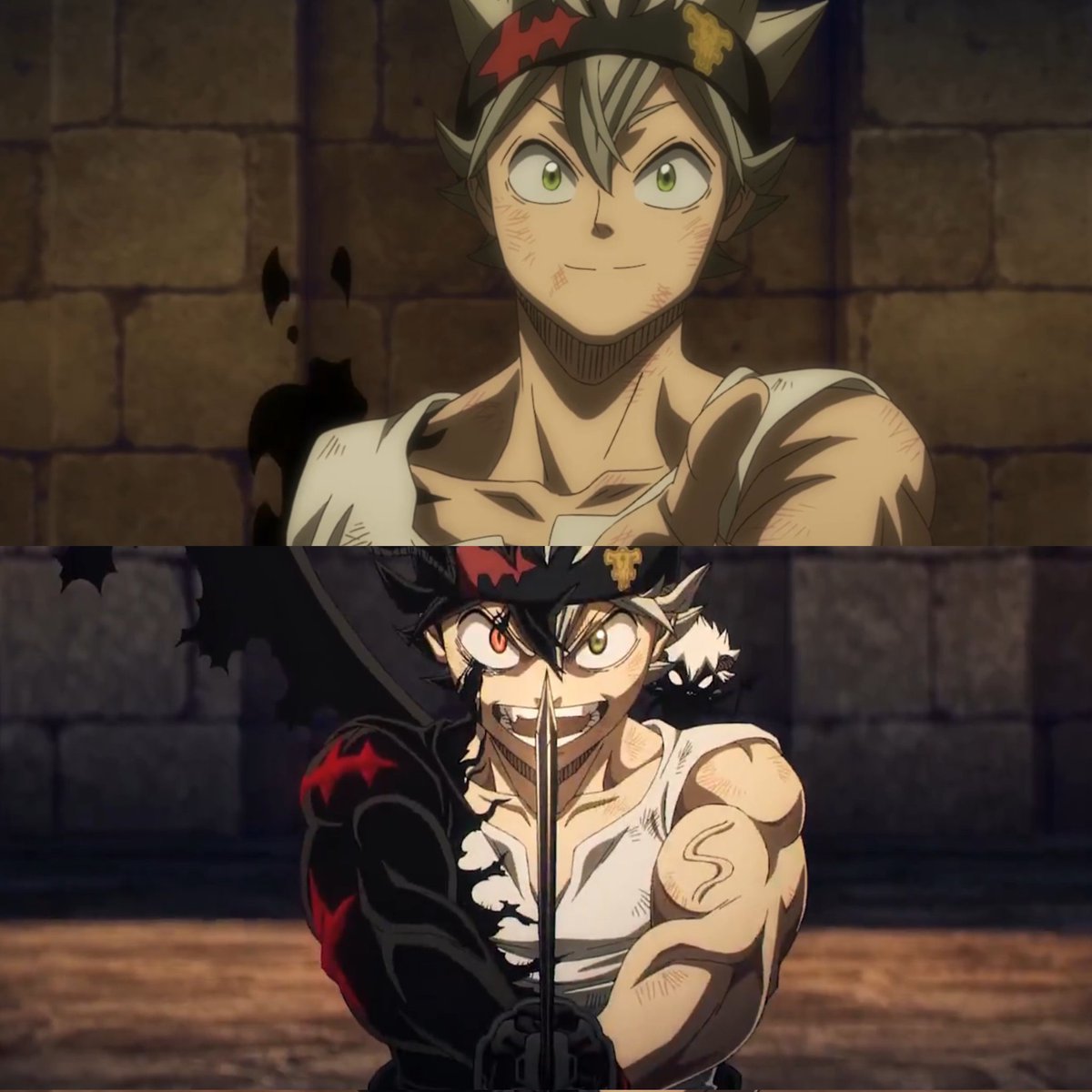 CloverEspanol's tweet photo. La calidad de la animación ha subido demasiado. Por fin Black Clover está recibiendo el trato que se mereció desde un inicio 🍀

#BlackClover https://t.co/SHxEH1j2hX