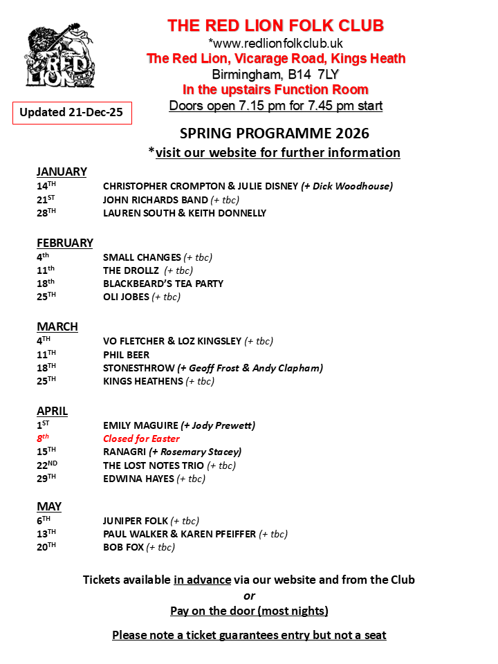 RedLionFolkClubBham tweet media