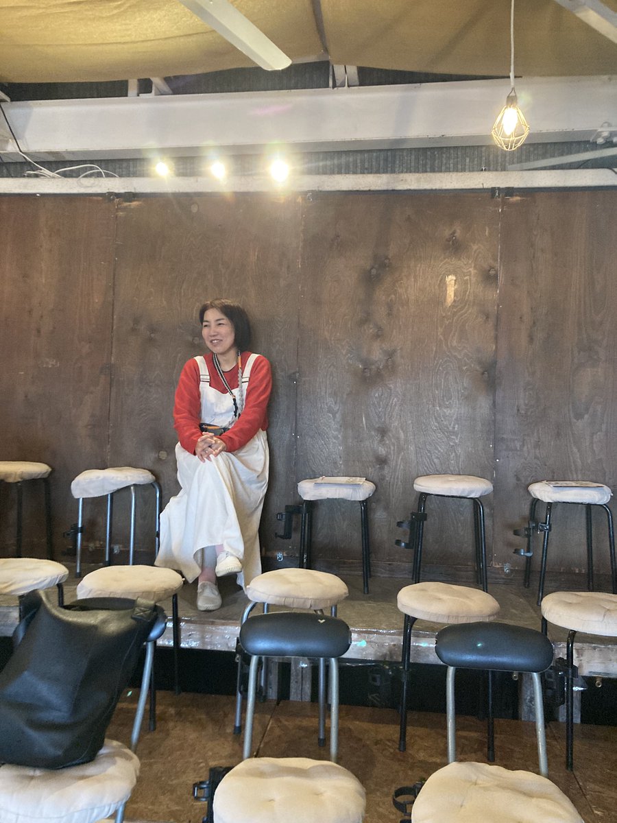 「とっちらかってるね」
終演しました！

ありがとうございました！またどこかで！

今回劇に紙芝居にバンドに…その他いろいろ大活躍の役者さんたちの写真✨