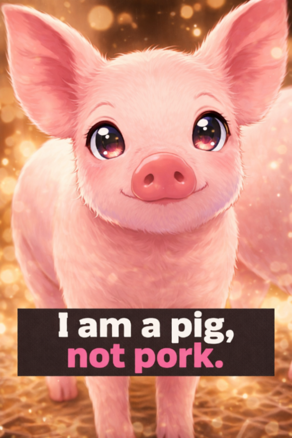 They’re individuals, not ingredients. 🐷

Join Veganuary 2026 and get FREE nutrition guides, meal plans, and supportive coaching emails to help you eat with compassion this January. 🙏🌱

👉 Sign up here! bit.ly/Veganuary26 ✨

#pig #piglet #pork #veganuary #newyear