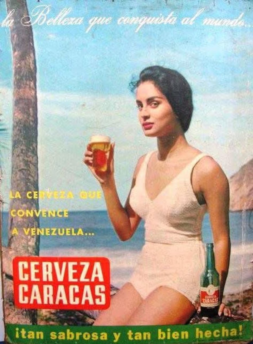 juanborrelli's tweet image. Una publicidad de colección, muy gratos recuerdos, ícono y orgullo de Venezuela, una dama en toda la extensión de la palabra, siempre bella y talentosa, circa 1956. ¡ Nunca la olvidaremos ! ¿De quién se trata?