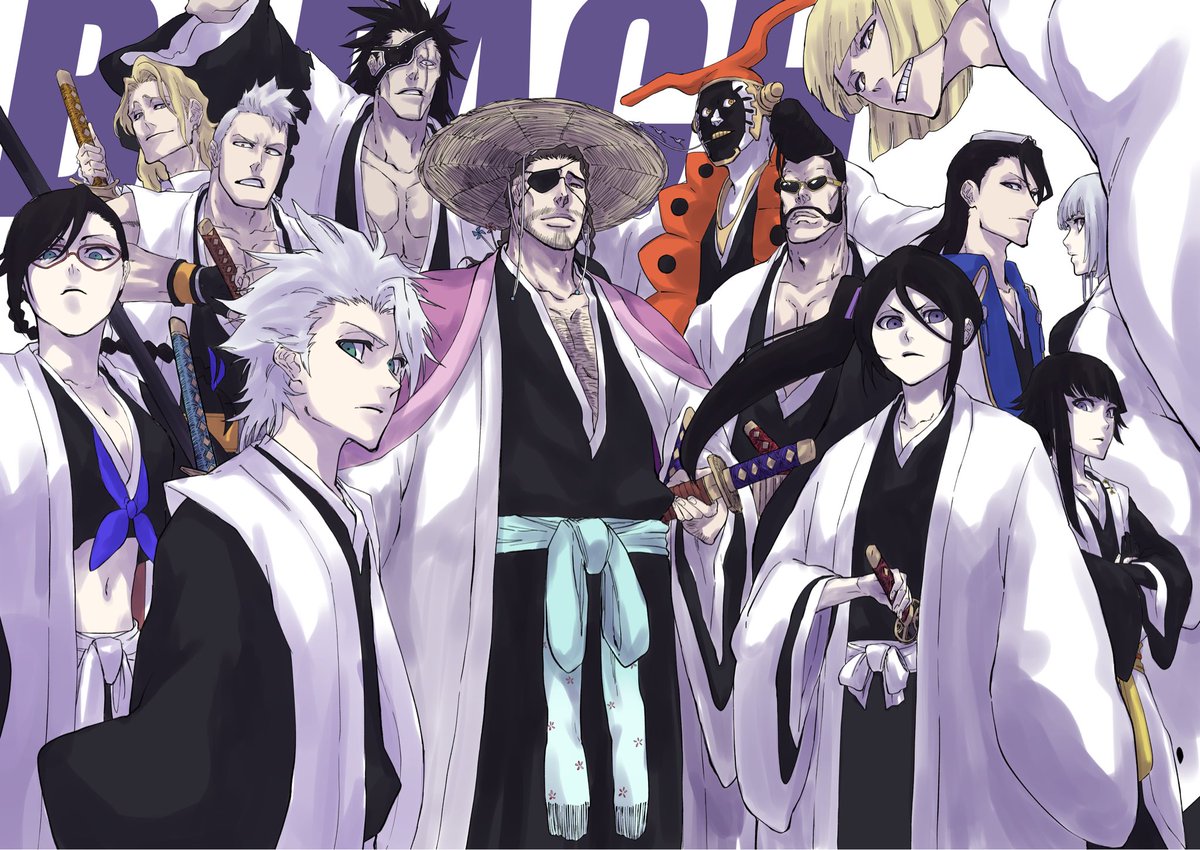 護廷十三隊(獄頣鳴鳴篇)
 #BLEACH