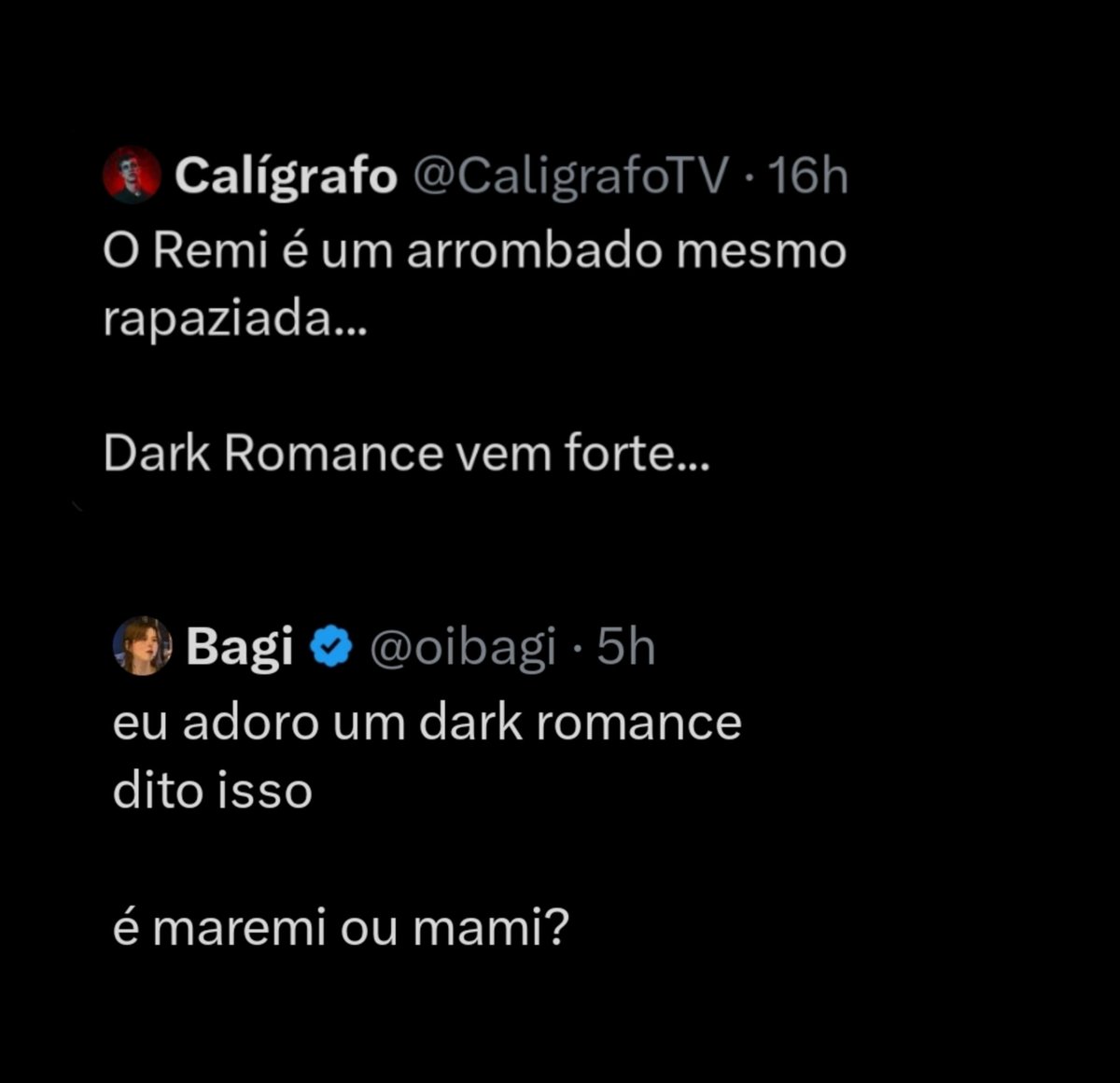 morro que eles deram pra gente a ESPERANÇA de um dark romance não binário e a gente recebeu morte, destruição, depressão, choro e rosto arrancado

maremi estreiou e morreu