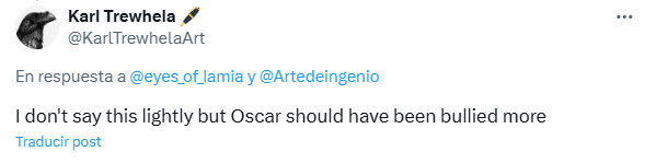 Harassment tweet screenshot