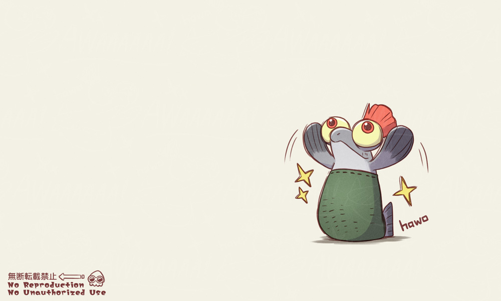 コジャケちゃんのおパンツは
伸び縮み！
あんなに走っても破れない！
すごいおパンツだ✨