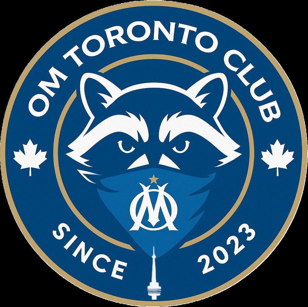OMTorontoClub's tweet photo. On fête la fin de 2025 avec une grosse victoire, et un nouveau logo pour notre groupe de fan à Toronto, Canada 🇨🇦 #TeamOM vous validez ? 💙🤍 @basilebilo https://t.co/vbP9FvavKN