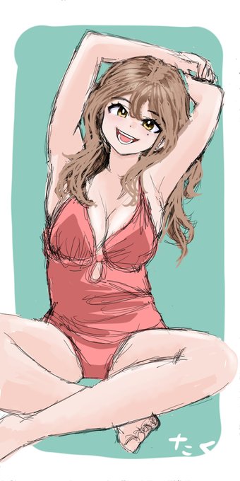 #くそ寒いので水着を貼る 