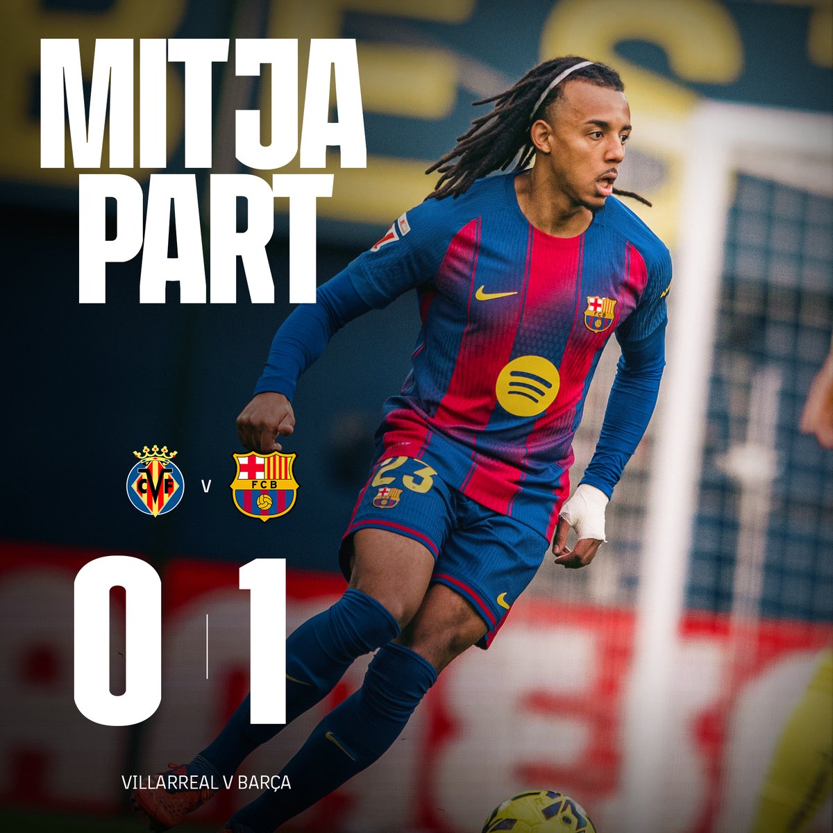 ⏸️ Descanso en el Estadio de la Cerámica