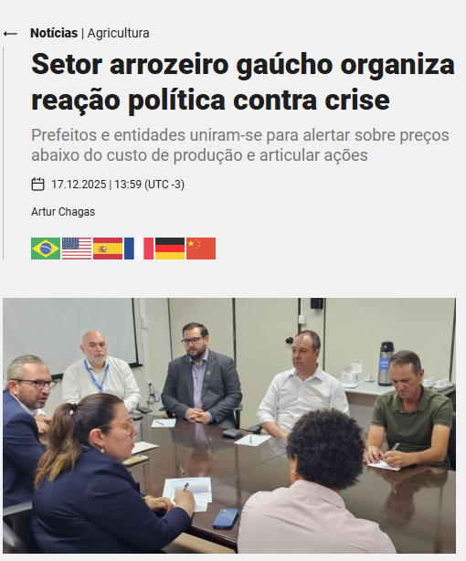 O Rio Grande do Sul é um guerreiro.