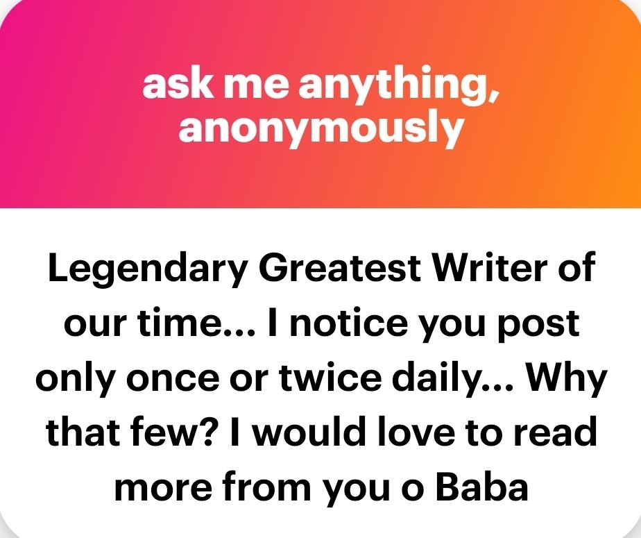 LegendaryJoe's tweet image. Hmmmm...

Those posts typically average between 500 and 1,000 words o - research-driven, fact-anchored, and enriched with literature. 

Producing such depth consistently makes frequent posting not only demanding but largely unrealistic.