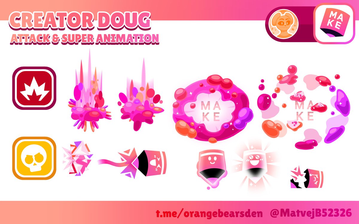 Oh, who is it?

THIS IS THE "CREATOR DOUG". 

Feeling the power to create in his hands, Doug couldn't resist and became a content creator. Now the trio of Velociraptoplage and enchanted forest have new outfits.

Skin for #supercellmake