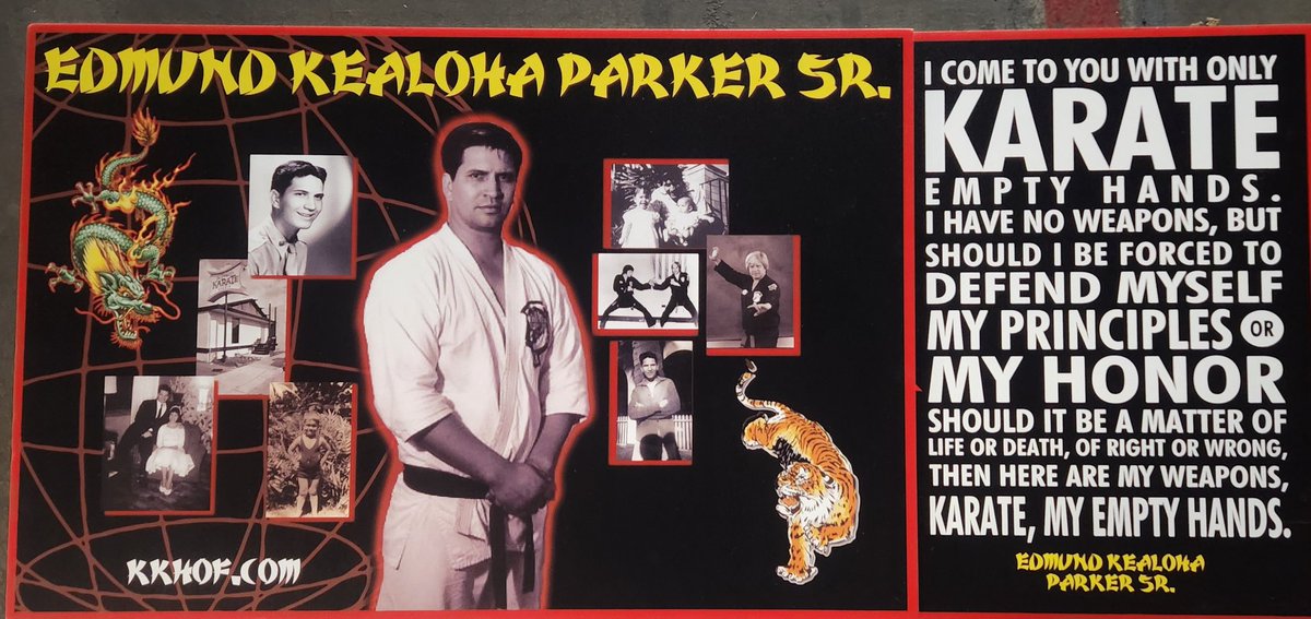 KKHOF1's tweet image. Monday the KKHOF will pay tribute and respect to the Founding Senior Grand Master Edmund Kealoha Parker Sr. Special guests. All invited 12pm noon at Glendale Forest Lawn.  #KKHOF #edparker #paulcaseyentertainment