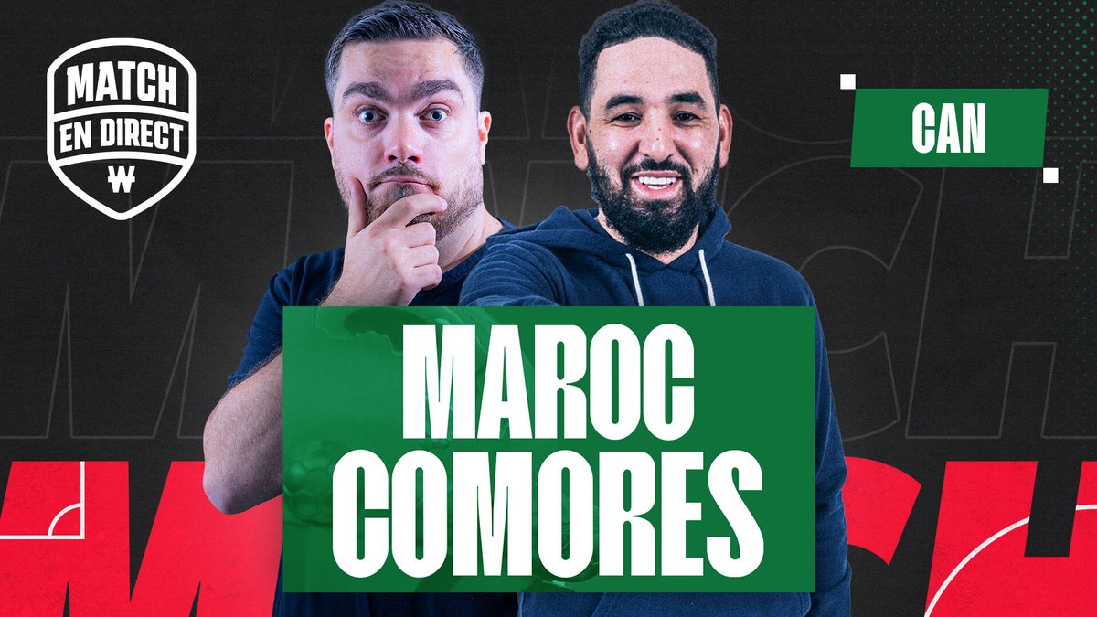 🇲🇦 Le Maroc ouvre la CAN par un festival ?

🎙 Suivez Maroc - Comores commenté par @Sowdred et <a href="/henni_mo/">HENNI MOHAMED OFFICIEL</a> !

🚨 LIVE ➡️ youtube.com/watch?v=0kBYJh…