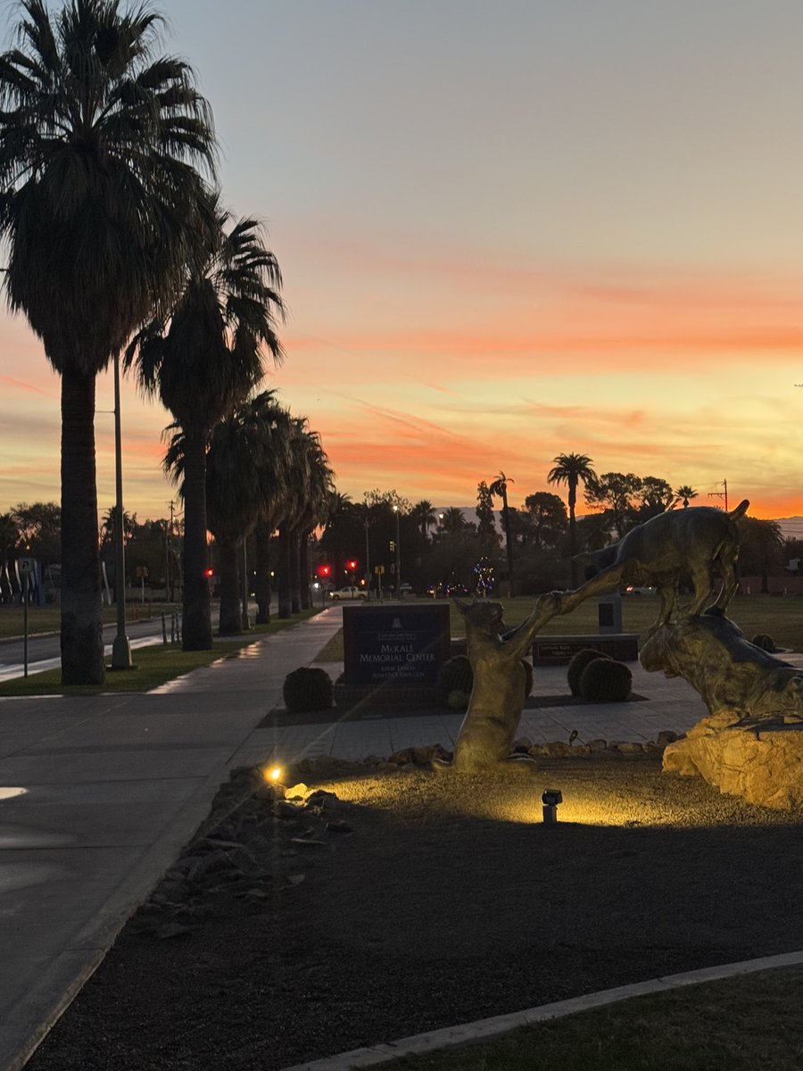 DRFrancois1's tweet image. Looking back on my morning run this week and reflecting on the semester after the conclusion of finals. So proud of our Wildcat community and all that we have achieved so far. Wishing everyone a restful winter break and a happy holiday season from all of us at Arizona Athletics!