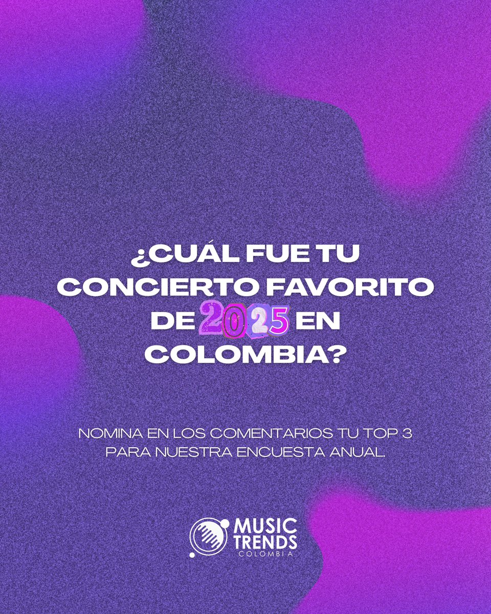 MUSICTRENDS Colombia tweet media
