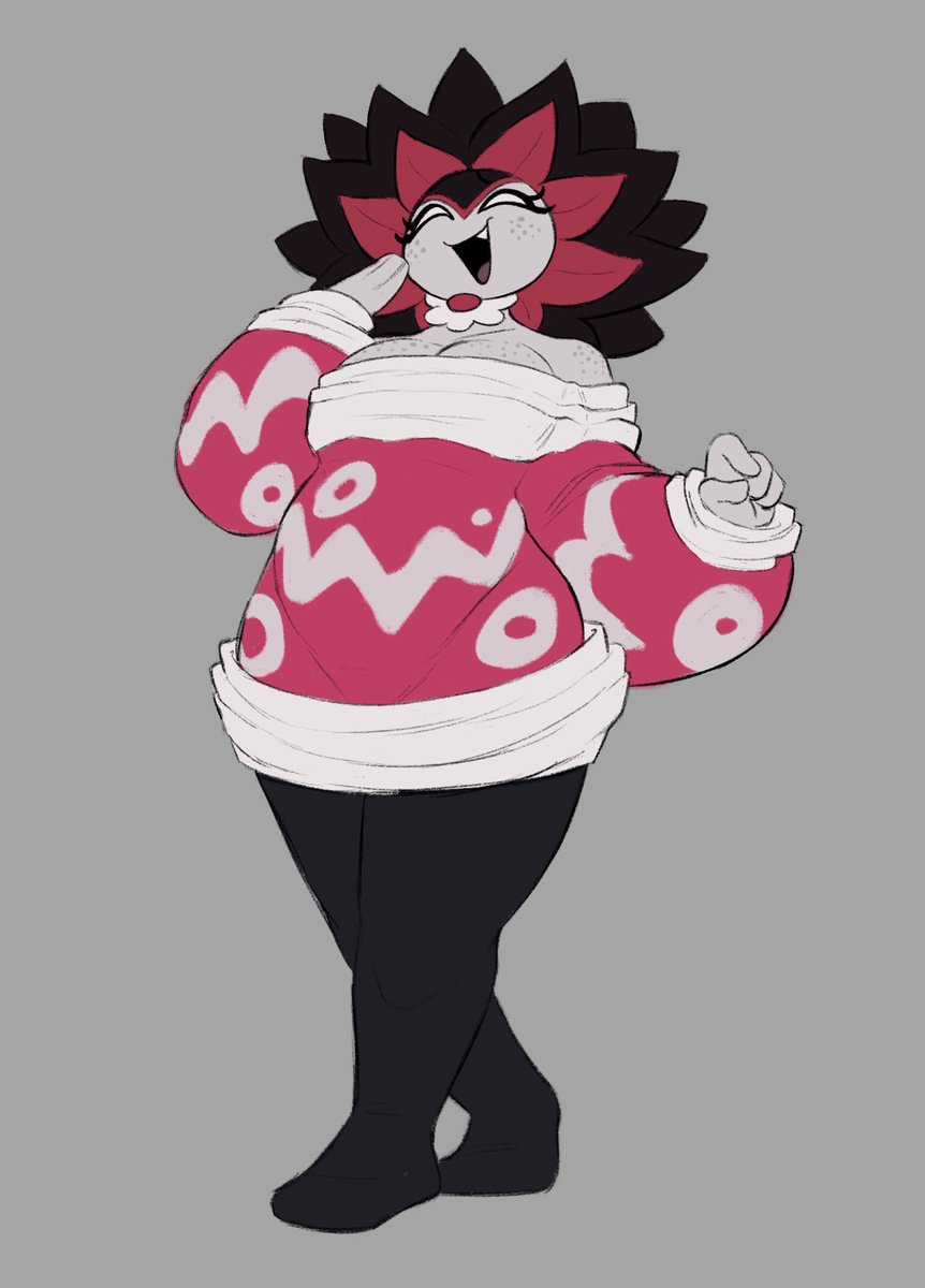 Christmas time calls for big sweaters 🩷✨