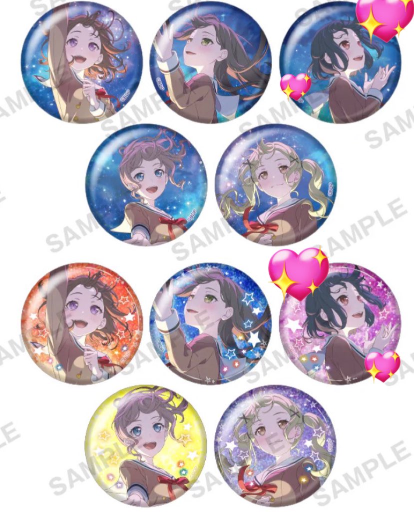 Poppin'Party ポピパ 10th Anniversary LIVE 「ホシノコドウ」 缶