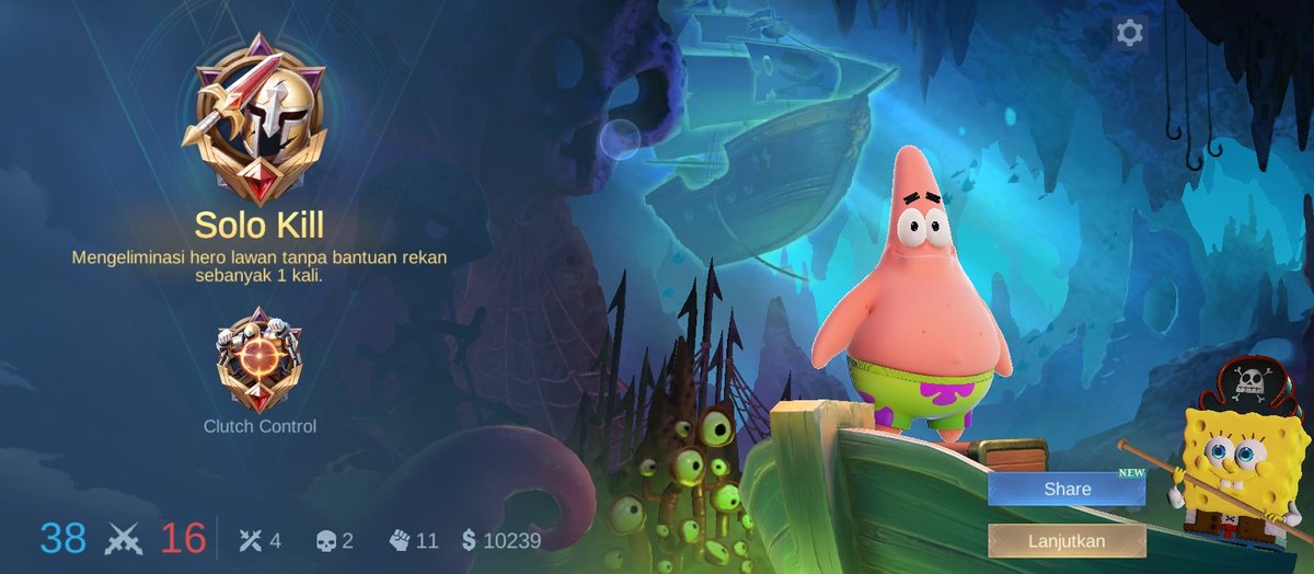 Godeusopp's tweet image. lucu juga ni skin