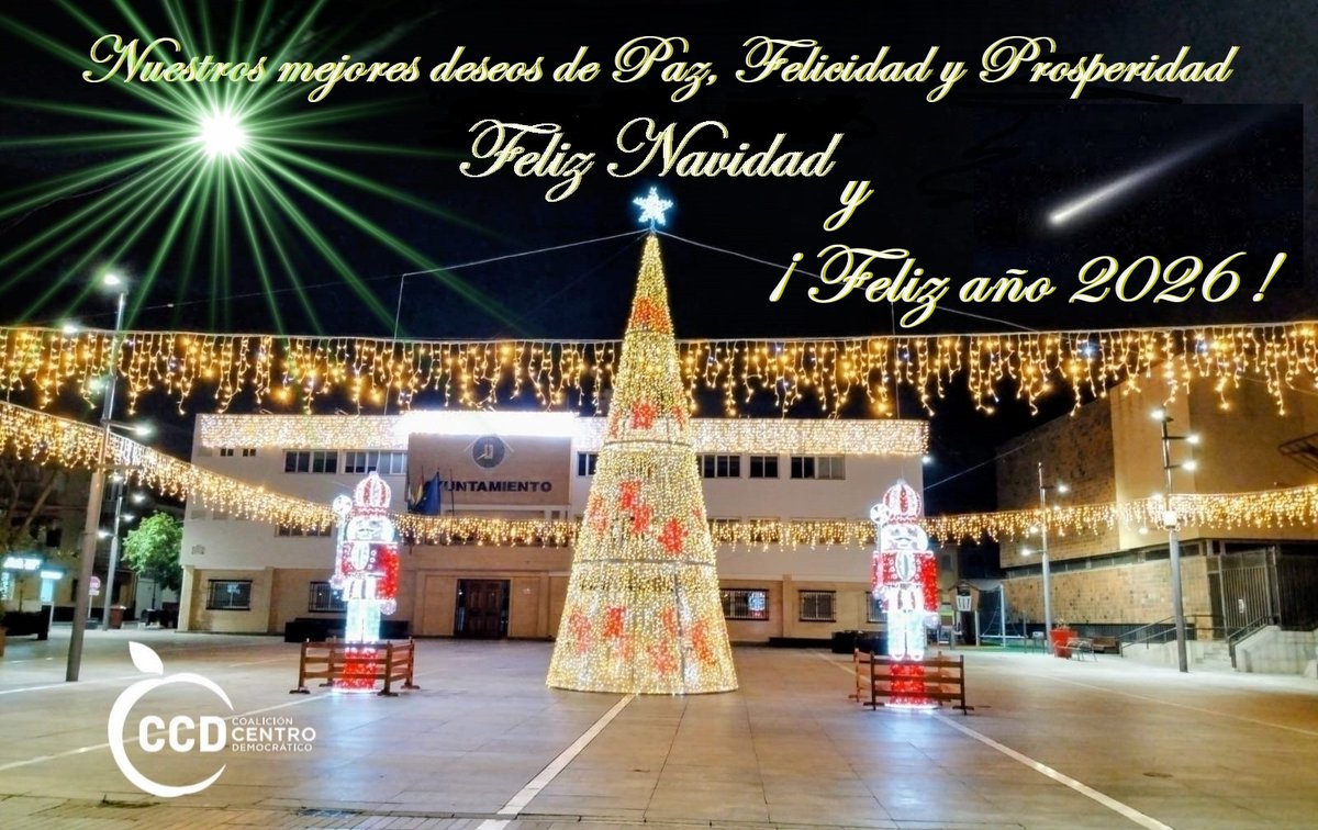 La agrupación de CCD Armilla les desea una Feliz Navidad y un próspero Año Nuevo, llena de salud, felicidad y prosperidad  junto a sus seres queridos. Que el próximo año venga cargado de nuevos proyectos e ilusión para todos.