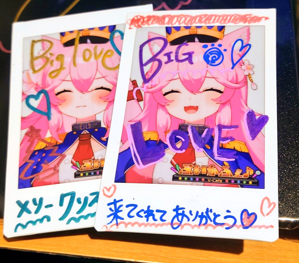 本日のグッズ！専用って書きたかった専門チェキホルダー🤣に追加で