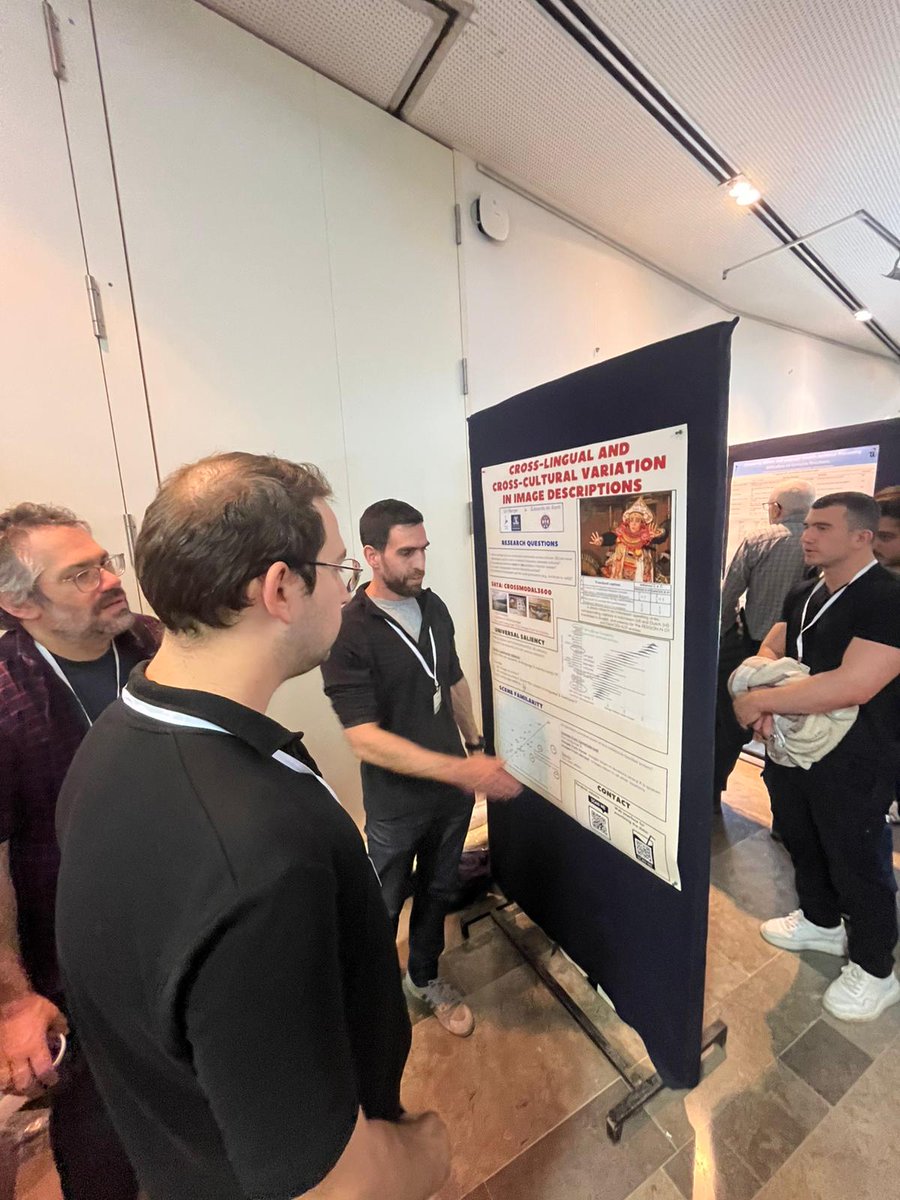 Great time <a href="/iscol_meeting/">ISCOL 2025</a>! We presented twp works:
• arxiv.org/abs/2409.16646: Do different languages mention different objects in the same image? (w/ <a href="/PontiEdoardo/">Edoardo Ponti</a> )
• arxiv.org/abs/2506.05309: Can models decide when to speak and play Mafia? (w/ <a href="/niveckhaus/">Niv Eckhaus</a> <a href="/GabiStanovsky/">Gabriel Stanovsky</a> )