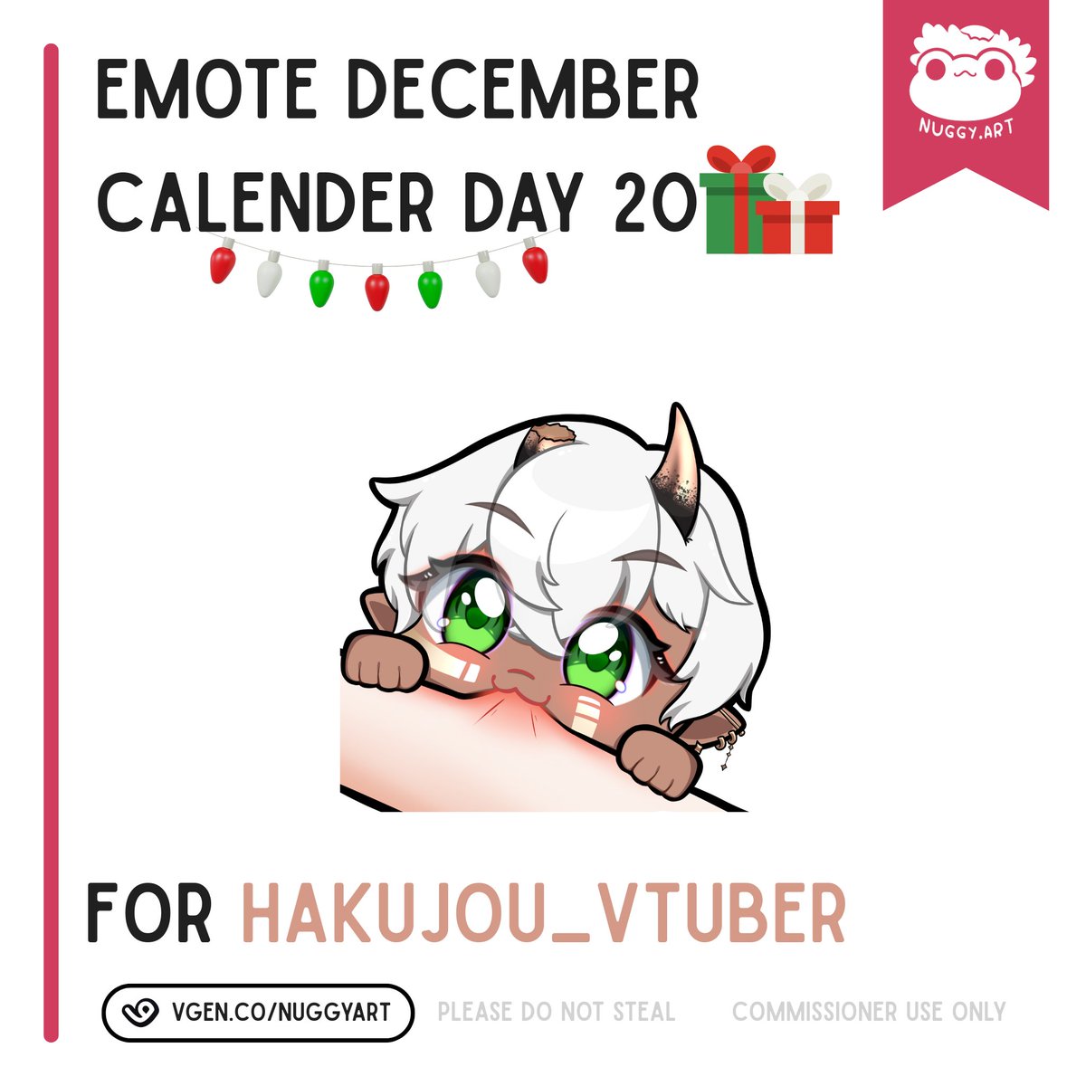 ❄️✨𝐄𝐦𝐨𝐭𝐞 𝐃𝐞𝐜𝐞𝐦𝐛𝐞𝐫 — 𝐃𝐚𝐲 𝟐𝟎✨❄️
┈┈┈┈✧❄️✧┈┈┈┈
Heute ist <a href="/hakujou_vtuber/">Hakujou</a> dran! 
Danke für deine Mental-Health-Talks,
die sind wirklich wichtig (˶˘ᵕ˘˶)✨

Und ja… Kingdom Hearts-Fan 🔑💙
Das musste erwähnt werden
┈┈┈┈✧🎁✧┈┈┈┈